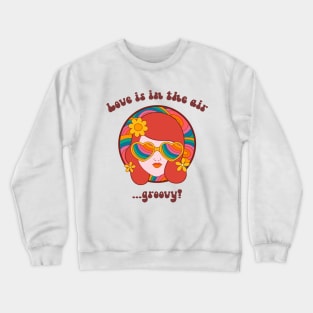 Love is in the air Crewneck Sweatshirt